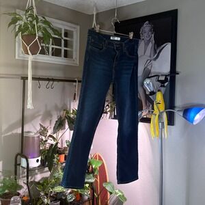 Kids Levi's Signature Dark Wash Denim Jeans Size 14